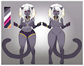 Updated character by LilPeachyPup