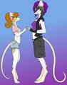 Rosaline and Billie by JillianCorvus