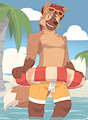 Beach Wuff!! by Timberfluff