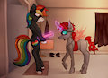 Rainbow Heart's Dick in a Box