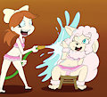 Commission: Angie and Colette