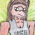 Wolf girl(colored)
