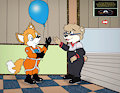 "Kenny and Mikey:At the sci-fi convention!"