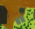 Satellite View of Aardwolf Family's Shop and Home