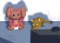 Amy Bored -By CoffeehoundJoe-