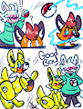 Cake caught a Jolteon
