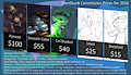 GlenSkunk Commission Prices for 2016