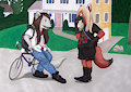 Felock And Astray by Christaphorac
