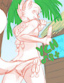 Bikini and Popsicle YCH