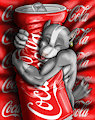 Boxice love Coca-Cola pillow by T-Ryo by Boxice