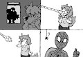 Fighting spider with Spider