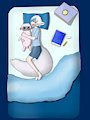 Sleeping Chinchilla by Parakolouth