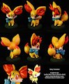 Baby Fennekin Figurine