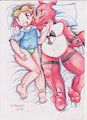 A very, very lovely Guilmon by ChikumaXernYvetZgade