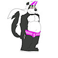 James in his underwear