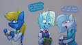Trading Lunches by MarsMiner