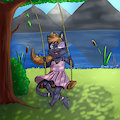 At the park