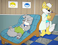 "Medical check-ups!"