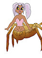 My kawaii spider taur by eefa