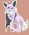 Bat chibi by AngelCakexoxo