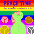 MLP Yu-Gi-Oh Card Art Peace Out