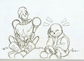 Somos hermanos YAOI Sans x Papyrus
