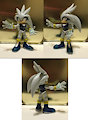 Custom female Silver figure