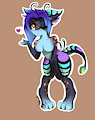 Aquatic chibi by AngelCakexoxo