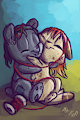 Plushie snuggles