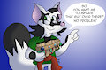 A Possum and His Pan-Flute by SethFox95