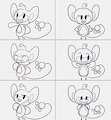 A.I.pom talksprite sketches