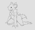 Nidoqueen WiP by CrestfallenArtist