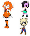 Some mobians by X