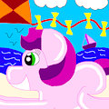 MLP Yu-Gi-Oh Card Art MLP Pearly Skywishes