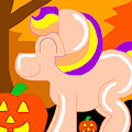 MLP Yu-Gi-Oh Card Art MLP Pearly Pumpkin Tart