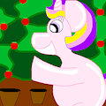 MLP Yu-Gi-Oh Card Art MLP Pearly Garden Wishes