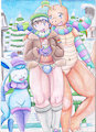 My old OC and his Pokemons