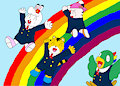 Rainbow slide