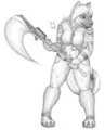 Skye Valken by LadyFuzztail