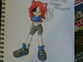 Rosary the Cyborghedgehog