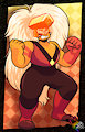 Jasper + Garnet by Amuzoreh