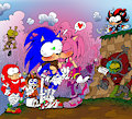 Sonamy in Sonic Boom (with a Twist) by AndreuT