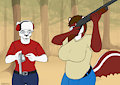 Shooting Range Distractions