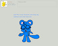 Ask Ben (SFW) #1 the blues  by benthelittlesquirrel