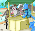 Summertime fun by SomePervyDog