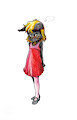 Collet in the Red Dress by RisingDragon