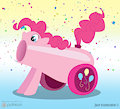Pinkie the Cannon by jenfoxworth