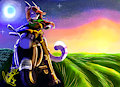 Nightstalker In The Sunset by Umeko