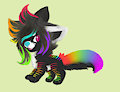 [gift] Chibi Rainrock lineless coloring 