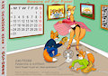 Fox Calendar 2016 - October